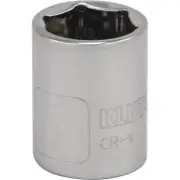 Klutch Socket, SAE, 7/16in., 3/8in.-Drive, 6-Pt.