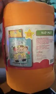 COCOMELON NAP MAT - ROLLS UP - CUSTOMIZABLE WITH NAME/INFO 21”x46”