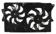 Dual Radiator & Condenser Fan Assembly For 2013-2016 MKS, Taurus