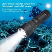 TrustFire TR-DF008 Underwater Diving Flashlight Torch & Wrist Arm Nylon strap