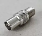 Coax Female N-Type to UHF PL-259 Male Pug Straight RF Coax Adapter Connector