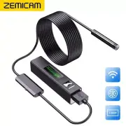 Wifi Endoscope Camera Car Borescope 8MM2.0MP Wireless Endoscopy Waterproof 8LEDs