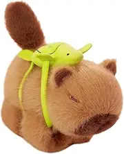Slap Bracelet | Capybara Plush | Stuffed Animal Bracelet | Fun for Kids, Teens, or Party Favors at School or Home | Soft Wristband Doubles as Cute Toy | Plush Capybara Slap Bracelet Gift