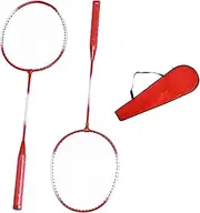 Professional Badminton Racket, Badminton Racket | Badminton Racket for 2 Players, Badminton Sets for Indoor Spaces, Sports Equipment for Adults, Teenagers, Children, e.g.
