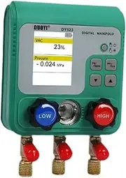 A/C Gauge Gauge Set Charging Gague Built-in 92 Nist Car Gauge, ONLY 1 Meter