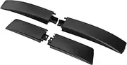 4pcs Car Roof Rack Rail Front Rear End Cap Left Right Sides Compatible for Suzuki Grand Vitara 2006 2007 2008 2009 2010 2011 12 13 14 2015