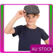 Boys Colonial Boy Hat Victorian Poor Cap Kids Child Book Week Olden Days Costume