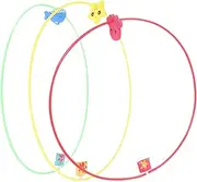 3pcs Pool Diving Rings Fun Underwater Game Supplies for Swim for Pool Play Swimming Skills Safe and Design