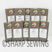 ORGAN 15X1, HAX1, 130/705H SIZE#12BP HOME SEWING MACHINE NEEDLES 100 EACH