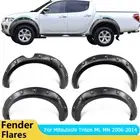 Fender Flares Wheel Arch Guard for Mitsubishi Triton ML MN 2006-2014 Widen 35mm