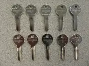 SILCA IS1 IDEAL SECURITY KEY BLANKS PACK OF 10