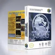 Nintendo 64 Case - NO GAME - Mortal Kombat Mythologies - Sub Zero