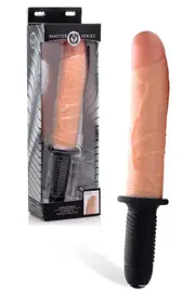 Master Series 9" Realistic Vibrating Dildo Thruster