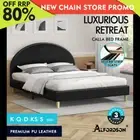 ALFORDSON Bed Frame Queen Double King Single Mattress Base Platform Leather