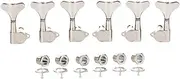 KAISH 6 String 3R3L 18:1 Sealed Bass Tuners Bass Guitar Tuning Keys Tuning Machine Heads for Ibanez/Yamaha Style Acoustic/Electric Bass Nickel