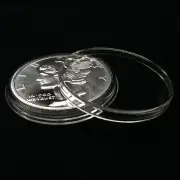 25 Airtite Holders Coin Capsules for 1 oz Silver Rounds, Direct Fit 39mm