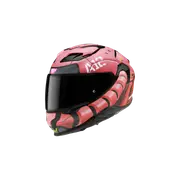 F71 Zaku Bandai Namco Black Pink Full Face Helmet