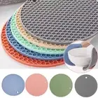 Kitchen Pots Heat Resistant Mat Silicone Trivet Mat for Kitchen