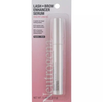Neutrogena Lash + Brow Enhancer Serum 0.08 oz Eyebrow / Eyelash Healthy Lengths