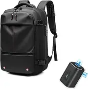 Aeropack Backpack,Aeropack Vacuum Compression Backpack,60L Expandable Waterproof Vacuum Backpack Travel,Waterproof & Anti-Theft Travel Backpack,Airback Backpack with Vacuum Compression