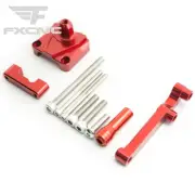 CNC Steering Damper Bracket Mount Kit For NINJA 250R EX250 2008-2012 2011 10 Red