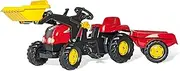 Rolly Toys Kid-X Front Loader Tractor, Red