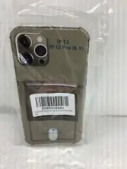 iPhone Case 12 Pro Max 6.7 inch Shockproof Bumper Protective Smoke Color Cover
