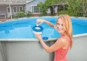 Genuine Intex 17.8cm 7" Floating Pool Spa Chemical Chlorine Dispenser Feeder