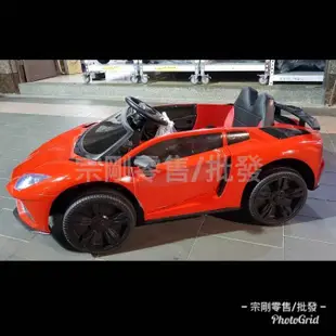 【宗剛零售/批發】類“Lamborghini 藍寶堅尼 鍘刀式油壓車門 搖擺 隱藏行李拉桿 皮椅 多功能音響 雙馬達