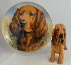 COCKER SPANIEL 5.25" ROYAL DOULTON HN1187 & KAISER SETTER LIMITED EDITION PLATE