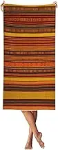 YANYU Native American Pattern Print Bathroom Towels Beach Towel Oversized for Adults Quick Dry Lightweight for Summer