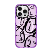iPhone 16 Pro Impact Case MagSafe Compatible Liney Ladies