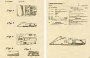 Star Trek Runabout US PATENT Art Print READY TO FRAME Captain Kirk warp