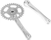 MUSISALY 1set Crankset for Road Bike Chainwheel Crank Arm for Track Fixed-Gear and Mountain
