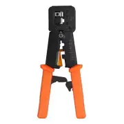 Heavy Duty RJ45 Crimper Ethernet Cable Crimping Tool End Pass Through RJ12 RJ11