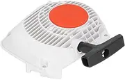 Respicefinem Pull Start Starter Assembly 1121 080 2101 for Stihl MS240 024 MS260 026 Chainsaw with Good Heat Dissipation Wear ABS Material Easy Installation and Good