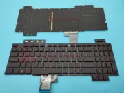 Spanish Keyboard For Asus TUF Gaming FX504 FX504GD FX504GE FX504GM Red Backlit