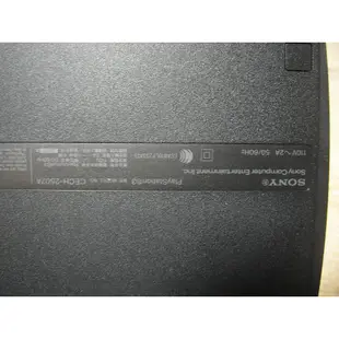 二手 盒裝 Sony PlayStation 3 PS3 160g 主機 CECH-2507A 黑色 薄機 附無線搖桿