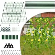 Heavy Duty Cucumber Trellis for Raised Beds 48 x 48 Inch A Frame Support