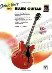 Alfred Quick Start Blues Guitar Drew Giorgi Tab Book Cd NEW! OUT OF PRINT!