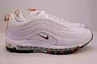 Nike W Air Max 97 White/Thunder Blue-Green Noise DH1592-100 Women's Size 10