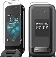 Puccy 4 Pack Screen Protector, compatible with Nokia 2660 Flip TPU Film Guard （ Not Tempered Glass Protectors）