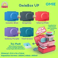 在飛比找蝦皮購物優惠-Omiebox UP 絕緣兒童午餐盒便當盒冷熱兒童午餐盒