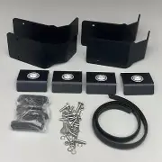 OVERLAND Vehicle Systems 22004020 Freedom Bar Mounting Kit (FBM2) 4 Pieces Black