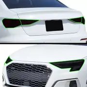 Fits Audi A3 R3 RS3 2022-2025 Head Tail Light Precut Smoked PPF Tint Taillight (for: Audi)