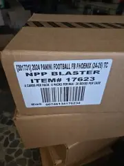 2024 Panini Phoenix Football Blaster Box Factory Sealed Case 20 Boxes