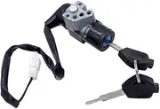 Motorcycle Ignition Switch Fuel Cap Seat Lock & Cylinder Fit for Honda CBR125RT 2012-2016 Moto Fuel Tank Cap Cover with Keys