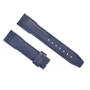 20MM LEATHER WATCH BAND STRAP FOR IWC PILOT TOP GUN PORTUGUESE SPITFIRE BLUE