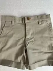 wonder nation Boys Uniform Flat Front Twill Short Size (5)