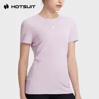 在飛比找蝦皮商城優惠-HOTSUIT 女裝短袖T恤-粉紫-613310001-PP
